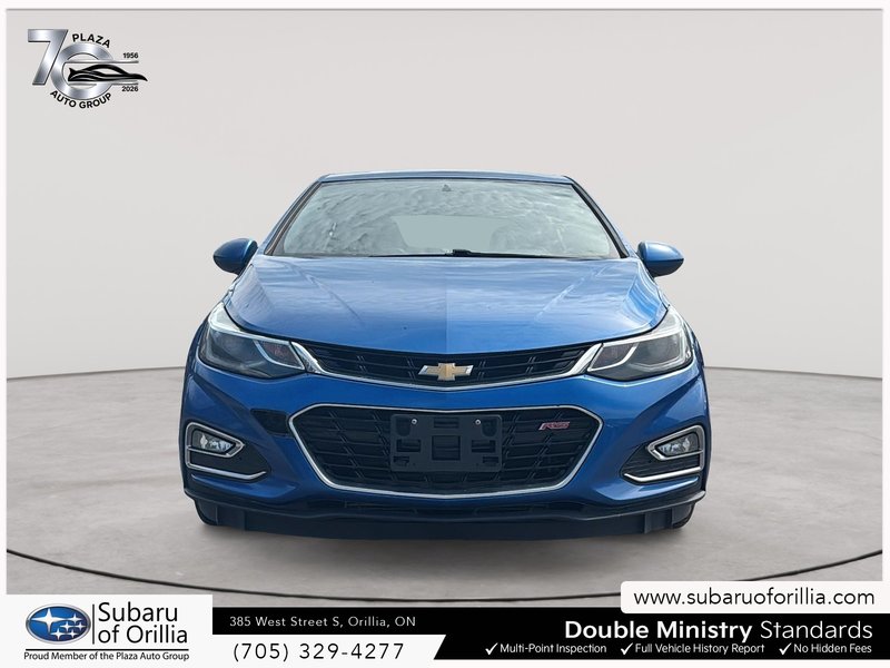 2017 Chevrolet CRUZE LT | MANUAL | RS | TWO SETS OF TIRES ON RIMS | HEATED SEATS | CRUISE CONTROL | SUNROOF |