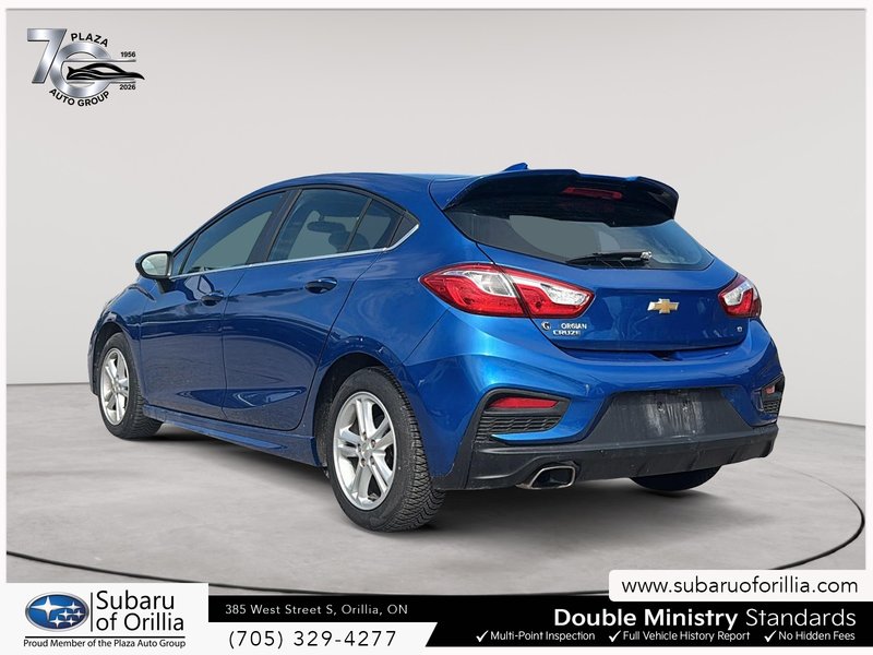 2017 Chevrolet CRUZE LT | MANUAL | RS | TWO SETS OF TIRES ON RIMS | HEATED SEATS | CRUISE CONTROL | SUNROOF |
