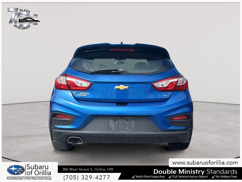 2017 Chevrolet CRUZE LT | MANUAL | RS | TWO SETS OF TIRES ON RIMS | HEATED SEATS | CRUISE CONTROL | SUNROOF |