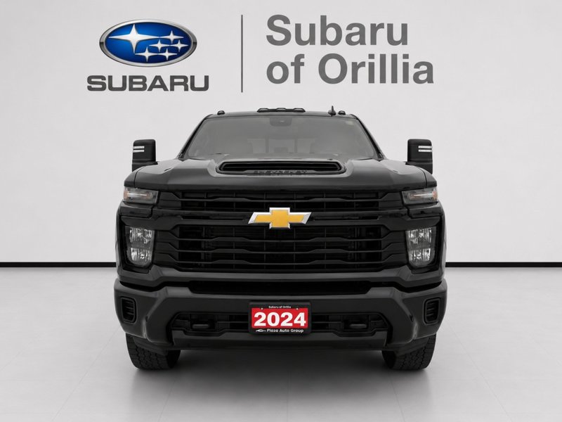 2024 Chevrolet SILVERADO 2500HD CUSTOM | BED CAP | 2 SET OF TIRES | 2500 | 6.6L V8 | CLEAN CARFAX | APPLE CARPLAY AND ANDROID AUTO |