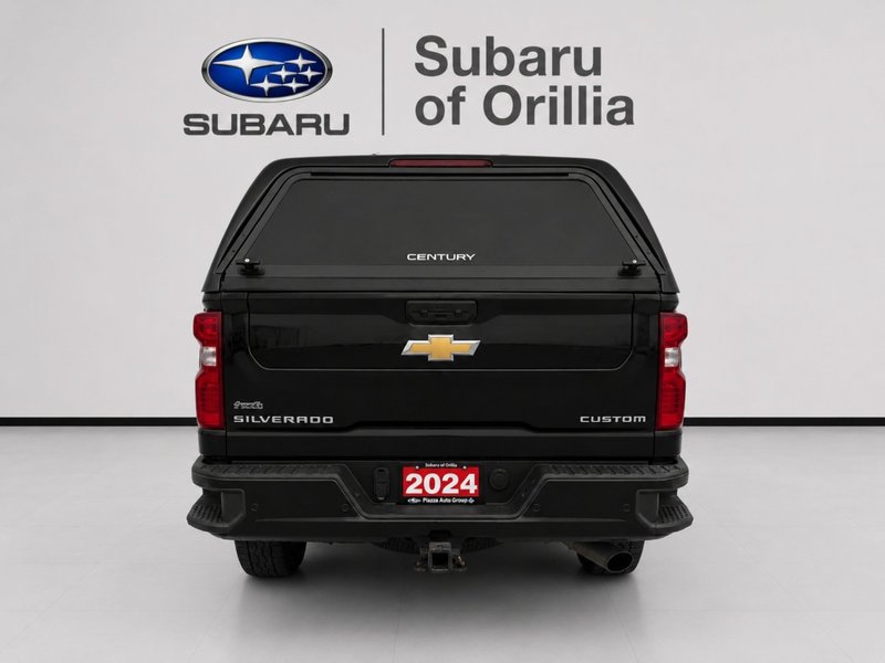 2024 Chevrolet SILVERADO 2500HD CUSTOM | BED CAP | 2 SET OF TIRES | 2500 | 6.6L V8 | CLEAN CARFAX | APPLE CARPLAY AND ANDROID AUTO |