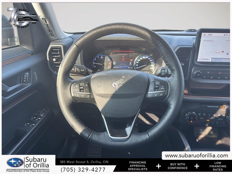 2022 Ford BRONCO SPORT OUTER BANKS | LOW KMS | CLEAN CARFAX | SUNROOF | APPLE CARPLAY & ANDROID AUTO | PUSH BUTTON START |