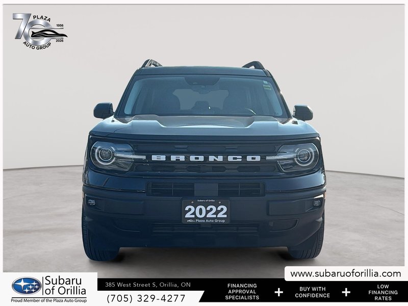 2022 Ford BRONCO SPORT OUTER BANKS | LOW KMS | CLEAN CARFAX | SUNROOF | APPLE CARPLAY & ANDROID AUTO | PUSH BUTTON START |
