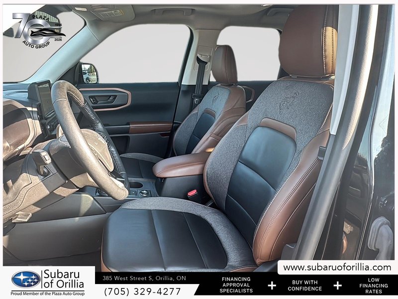 2022 Ford BRONCO SPORT OUTER BANKS | LOW KMS | CLEAN CARFAX | SUNROOF | APPLE CARPLAY & ANDROID AUTO | PUSH BUTTON START |