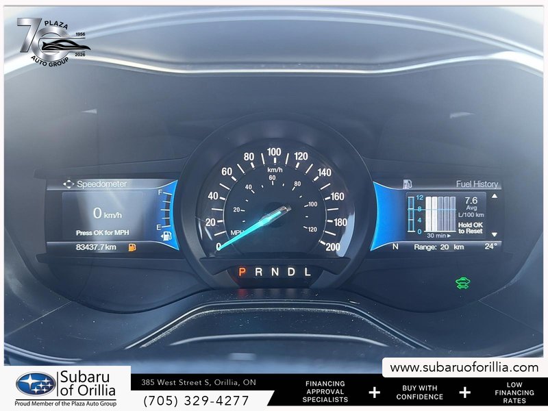 2020 Ford FUSION HYBRID TITANIUM | HYBRID | LOW KMS | ADAPTIVE CRUISE | HEATED & COOLED SEATS |