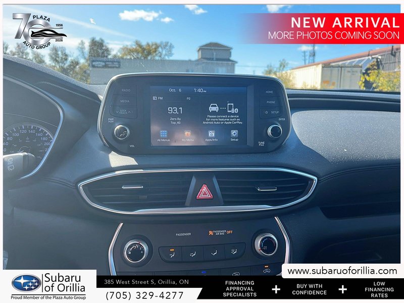 2019 Hyundai Santa Fe Essential | HEATED SEATS & STEERING WHEEL | ADAPTIVE CRUISE CONTROL | DUAL ZONE CLIMATE CONTROL |