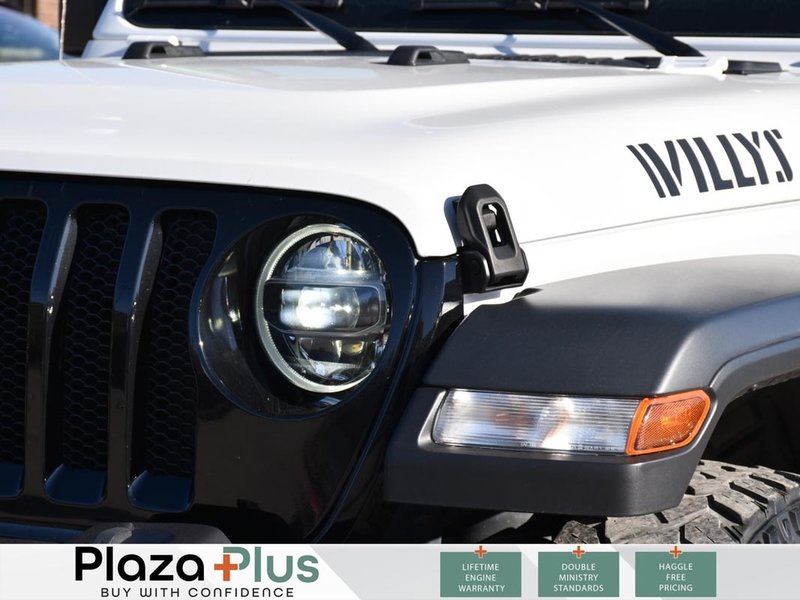 2022 Jeep Wrangler Unlimited Willys AUTO | REMOTE START | FRONT HEATED SEATS | HEATED STEERING | NAVIGATION | PREMIUM SOUND |