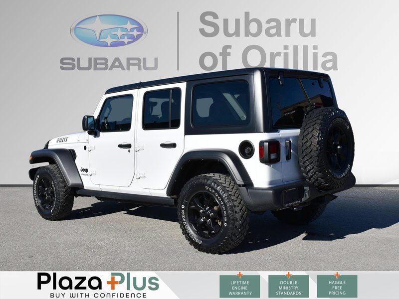 2022 Jeep Wrangler Unlimited Willys AUTO | REMOTE START | FRONT HEATED SEATS | HEATED STEERING | NAVIGATION | PREMIUM SOUND |