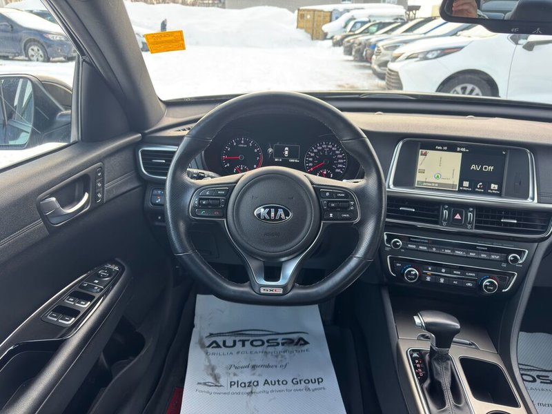 2018 Kia OPTIMA SXL TURBO | TWO SETS OF TIRES ON ALLOYS | APPLE CARPLAY & ANDROID AUTO | ADAPTIVE CRUISE |