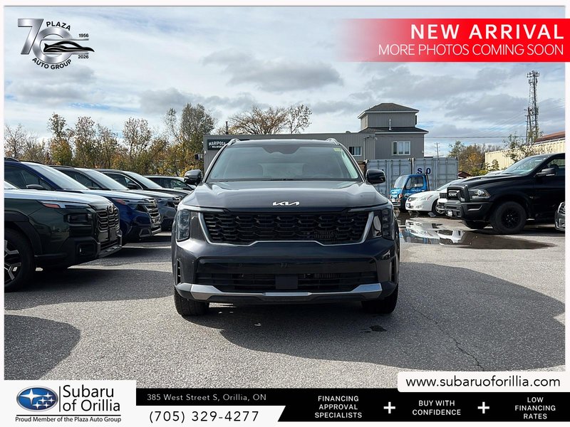 2025 Kia Sorento EX | HEATED SEATS & STEERING WHEEL | 7-PASSENGER SEATING | PUSH BUTTON START | POWER LIFTGATE |