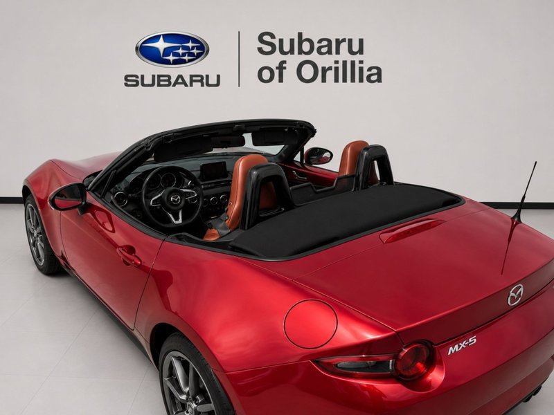 2022 Mazda MX-5 GT CLEAN CARFAX | CONVERTIBLE | 6-SPEED MANUAL | PUSH BUTTON START |