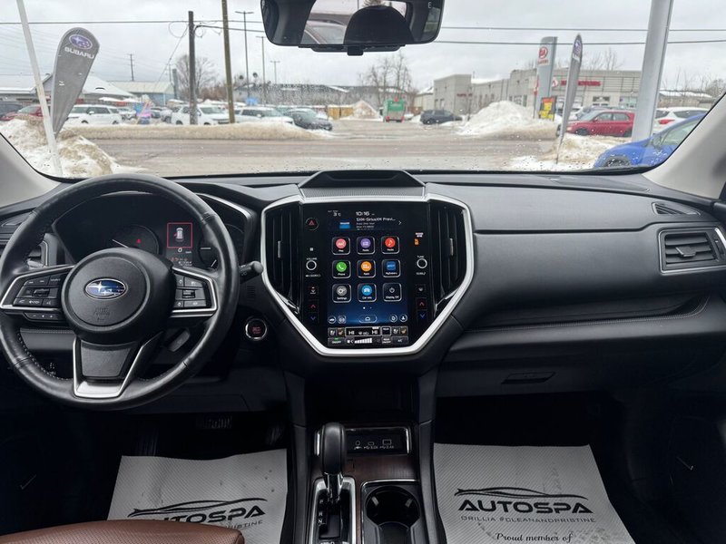 2023 Subaru ASCENT PREMIER | HEATED AND COOLED SEATS | CLEAN CARFAX | TWO SETS OF TIRES ON ALLOYS | SUNROOF |