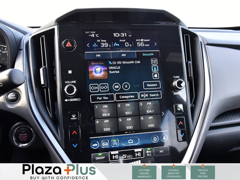 2024 Subaru CROSSTREK ONYX | HEATED SEATS AND STEERING | ADAPTIVE CRUISE | SUNROOF | CLEAN CARFAX |