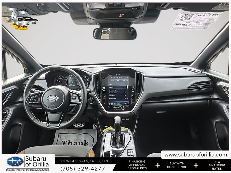 2024 Subaru Crosstrek Onyx | CLEAN CARFAX | HEATED SEATS & STEERING WHEEL | APPLE CARPLAY & ANDROID AUTO | SUNROOF |