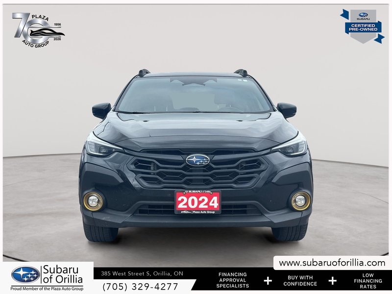 2024 Subaru Crosstrek Onyx | CLEAN CARFAX | ADAPTIVE CRUISE CONTROL | HEATED FRONT SEATS | PADDLE SHIFTERS | SUNROOF |