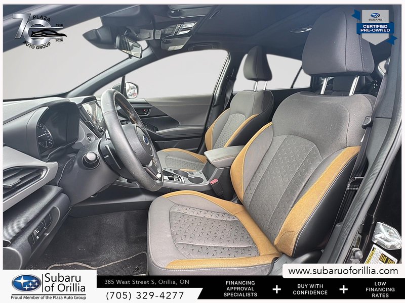 2024 Subaru Crosstrek Onyx | CLEAN CARFAX | ADAPTIVE CRUISE CONTROL | HEATED FRONT SEATS | PADDLE SHIFTERS | SUNROOF |