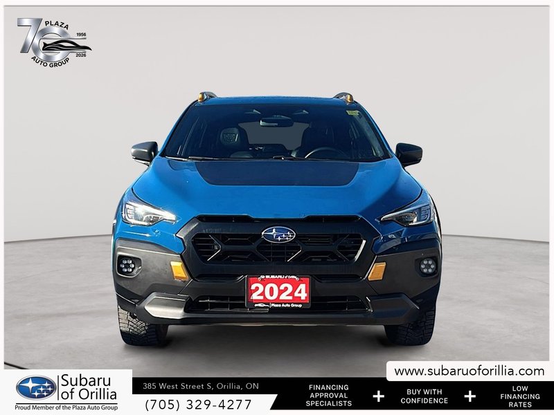 2024 Subaru Crosstrek Wilderness | ONE OWNER | NO ACCIDENTS | HEATED FRONT SEATS & STEERING WHEEL | APPLE CARPLAY AND ANDROID AUTO |