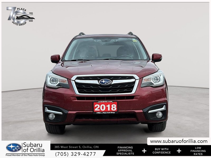 2018 Subaru Forester Limited | CLEAN CARFAX | HEATED SEATS & STEERING WHEEL | ONE OWNER | SUNROOF | ADAPTIVE CRUISE CONTROL |