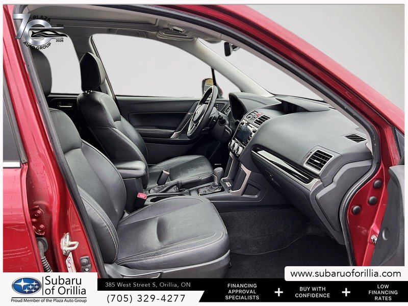 2018 Subaru Forester Limited | CLEAN CARFAX | HEATED SEATS & STEERING WHEEL | ONE OWNER | SUNROOF | ADAPTIVE CRUISE CONTROL |