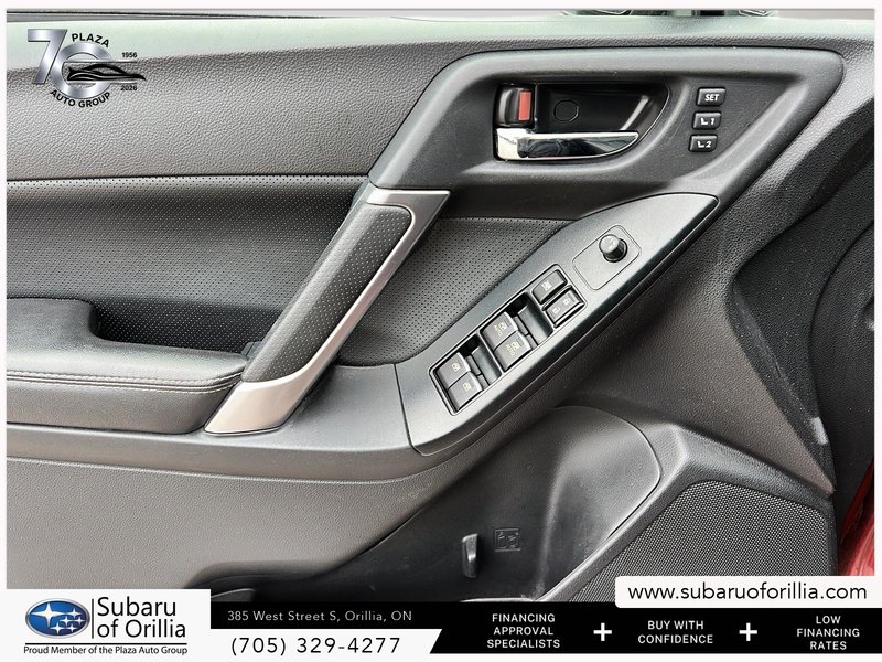2018 Subaru Forester Limited | CLEAN CARFAX | HEATED SEATS & STEERING WHEEL | ONE OWNER | SUNROOF | ADAPTIVE CRUISE CONTROL |