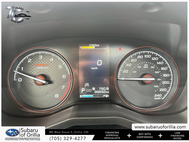 2022 Subaru Forester Sport | ONE OWNER | HEATED FRONT SEATS & STEERING WHEEL | PUSH BUTTON START | SUNROOF |