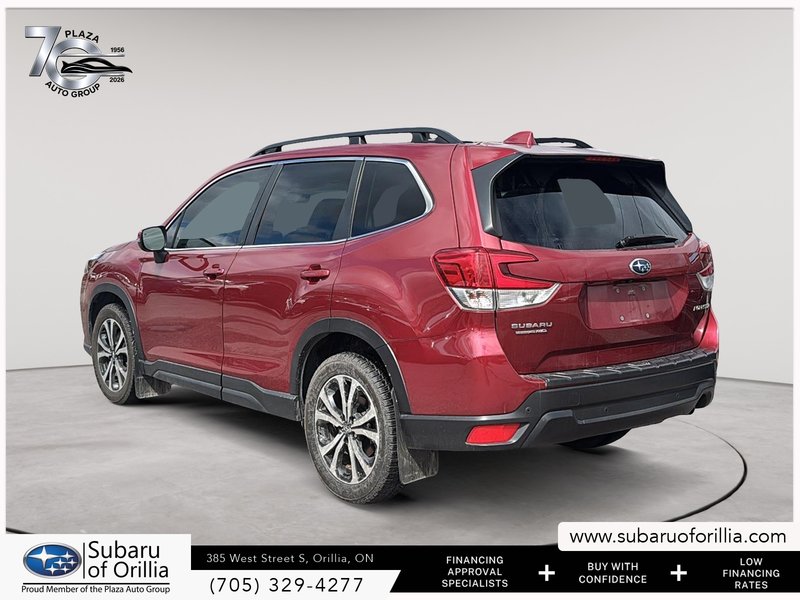 2023 Subaru FORESTER LIMITED | CLEAN CARFAX | PREMIUM SOUND SYSTEM | HEATED SEATS FRONT & REAR | ADAPTIVE CRUISE | SUNROOF |