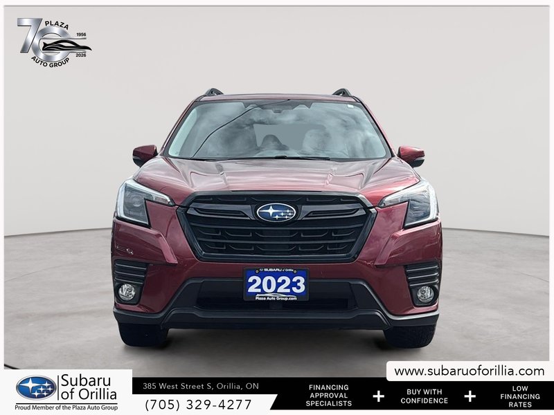 2023 Subaru FORESTER LIMITED | CLEAN CARFAX | PREMIUM SOUND SYSTEM | HEATED SEATS FRONT & REAR | ADAPTIVE CRUISE | SUNROOF |