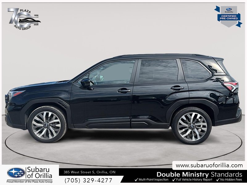 2025 Subaru FORESTER PREMIER | BROWN LEATHER HEATED SEATS | ADAPTIVE CRUISE CONTROL | 11.6
