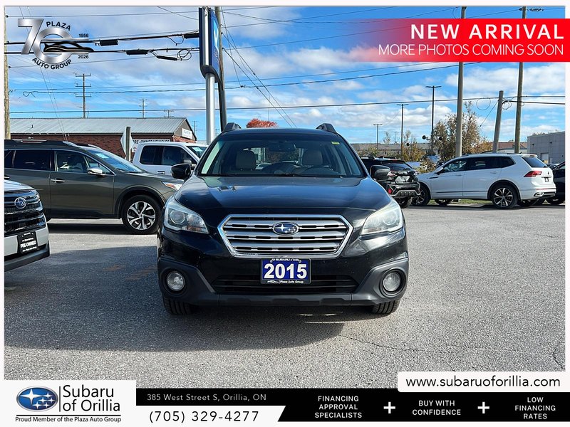 2015 Subaru Outback 3.6R w/Limited & Tech Pkg | HEATED SEATING | DUAL-ZONE CLIMATE CONTROL | SUNROOF | PADDLE SHIFTERS |