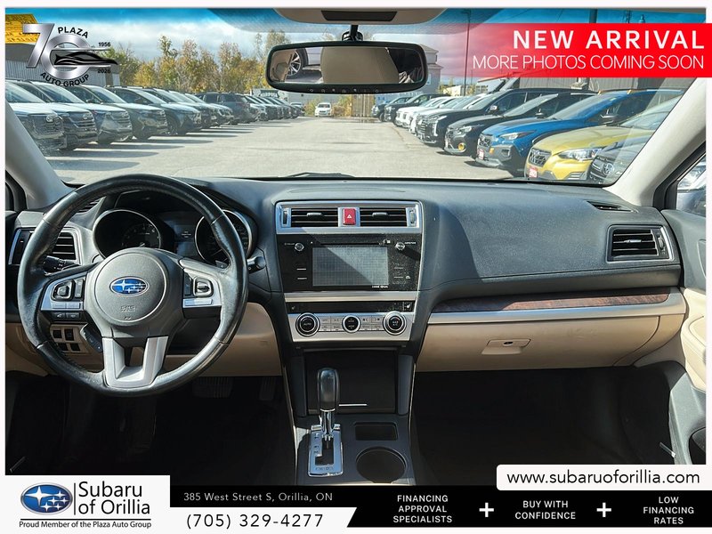 2015 Subaru Outback 3.6R w/Limited & Tech Pkg | HEATED SEATING | DUAL-ZONE CLIMATE CONTROL | SUNROOF | PADDLE SHIFTERS |