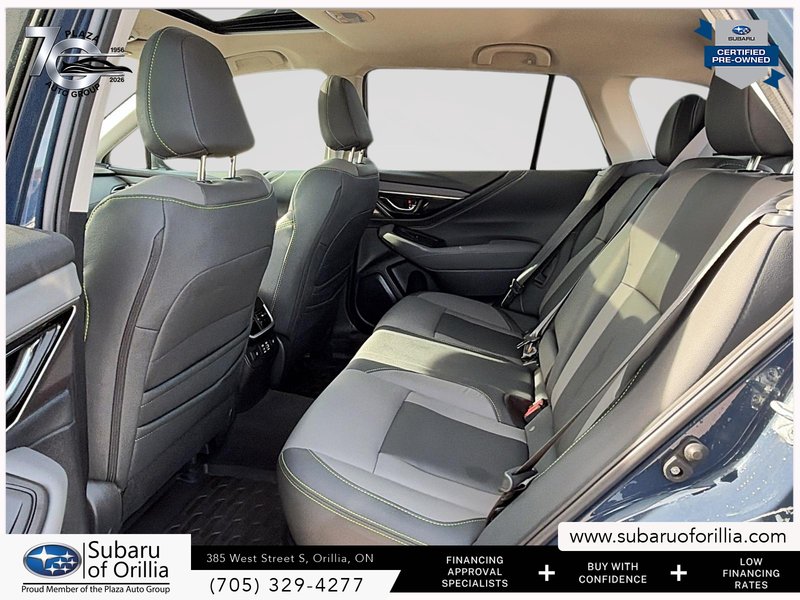2023 Subaru Outback Onyx | HEATED FRONT & REAR SEATS | NO ACCIDENTS | SUNROOF | ADAPTIVE CRUISE CONTROL | ONE OWNER |