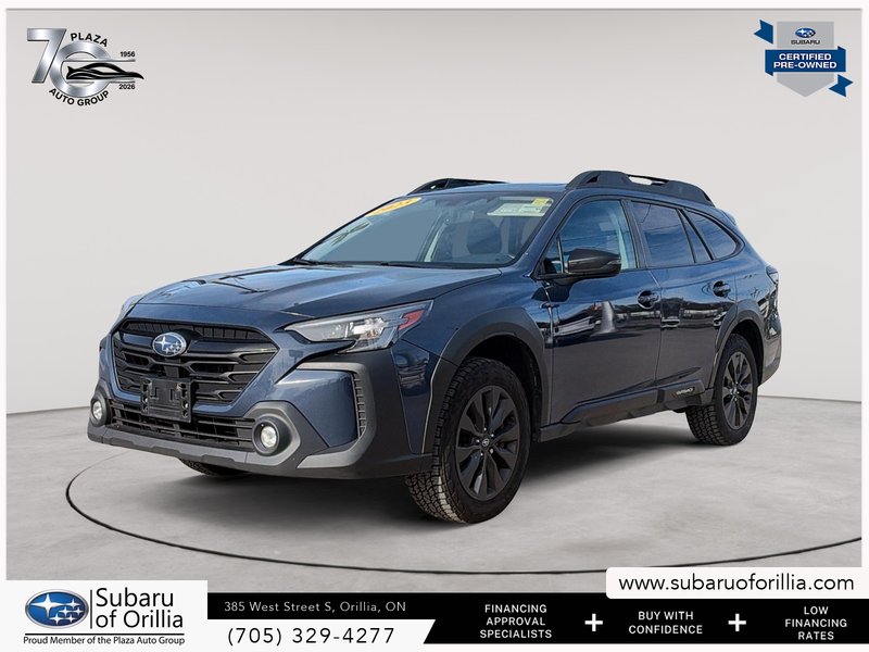 2023 Subaru Outback Onyx | HEATED FRONT & REAR SEATS | NO ACCIDENTS | SUNROOF | ADAPTIVE CRUISE CONTROL | ONE OWNER |
