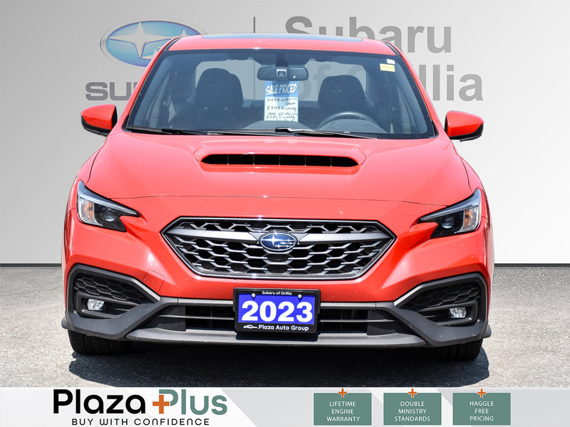 2023 Subaru WRX Sport | LEASE RETURN WITH CLEAN CARFAX | ELIGIBLE FOR CPO RATES STARTING AT 3.99% O.A.C |