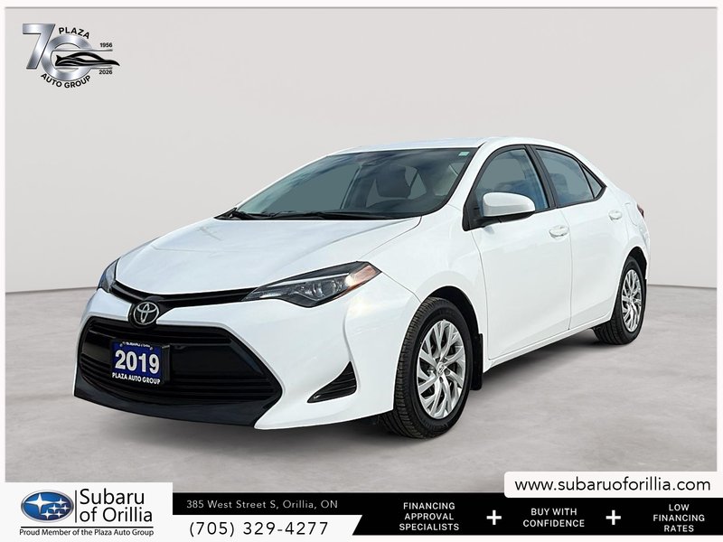 2019 Toyota Corolla LE | HEATED SEATS | BACKUP CAMERA | KEYLESS ENTRY | CRUISE CONTROL |