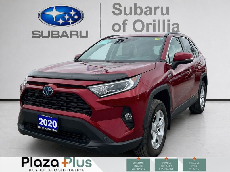 2020 Toyota RAV4 HYBRID XLE | LOW KMS | HEATED SEATS & STEERING WHEEL | HYBRID | ADAPTIVE CRUISE CONTROL | NAVIGATION |
