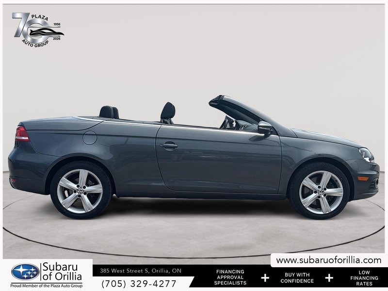 2012 Volkswagen EOS COMFORTLINE CONVERTIBLE | HEATED SEATS | ONLY 133,000KMS | TURBO | NO ACCIDENTS |