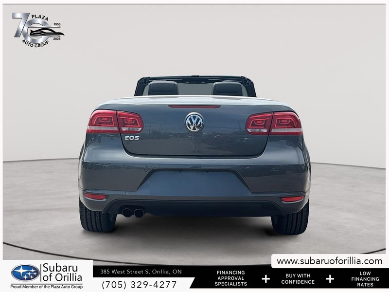 2012 Volkswagen EOS COMFORTLINE CONVERTIBLE | HEATED SEATS | ONLY 133,000KMS | TURBO | NO ACCIDENTS |