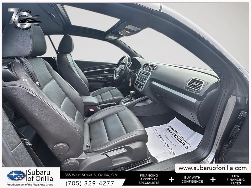 2012 Volkswagen EOS COMFORTLINE CONVERTIBLE | HEATED SEATS | ONLY 133,000KMS | TURBO | NO ACCIDENTS |