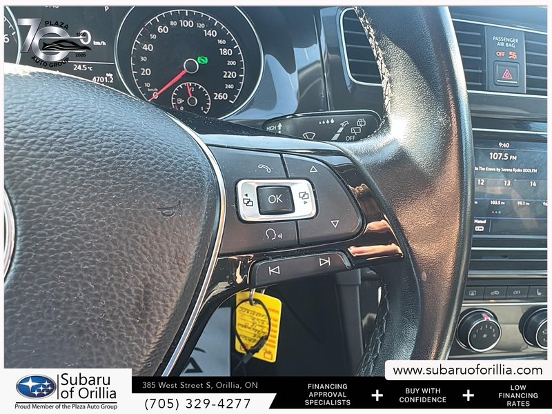 2018 Volkswagen GOLF TRENDLINE | APPLE CARPLAY & ANDROID AUTO | AUTOMATIC | HEATED SEATS | 6.5