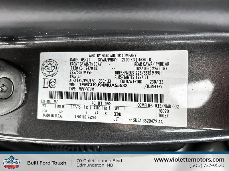 2021 Ford Escape Titanium