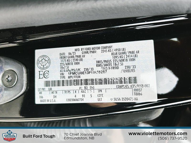 Ford Escape PHEV 2023