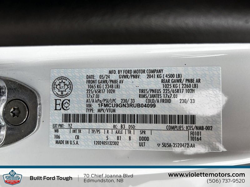 2024 Ford Escape Active