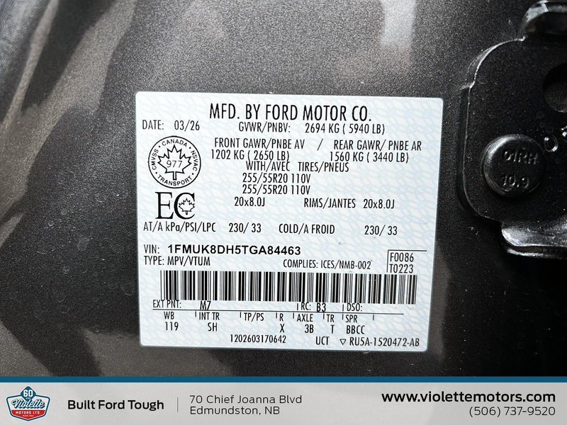 Ford Explorer Active w/200A Pkg 2026
