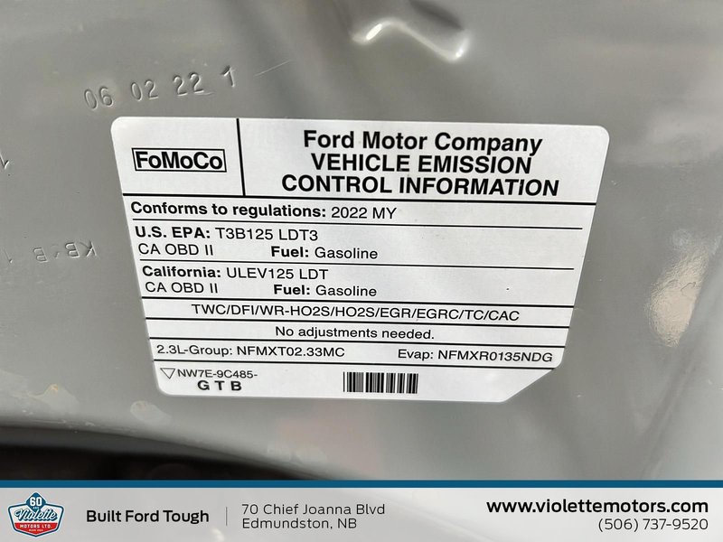 2022 Ford Ranger LARIAT