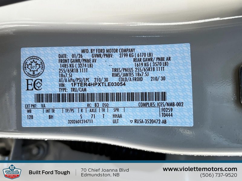 2026 Ford Ranger XLT