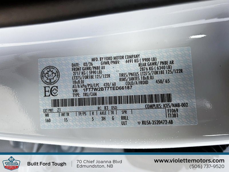 Ford Super Duty F-250 SRW XL 2026