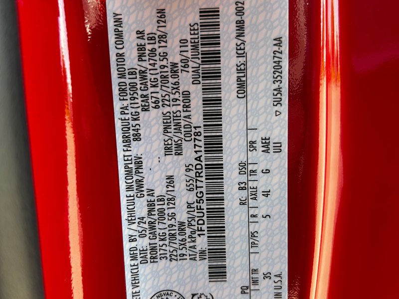 2024 Ford Super duty F-550 DRW XLT
