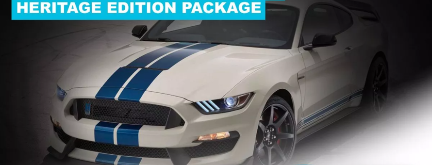 The Ford Mustang Shelby GT350 Heritage Edition Package