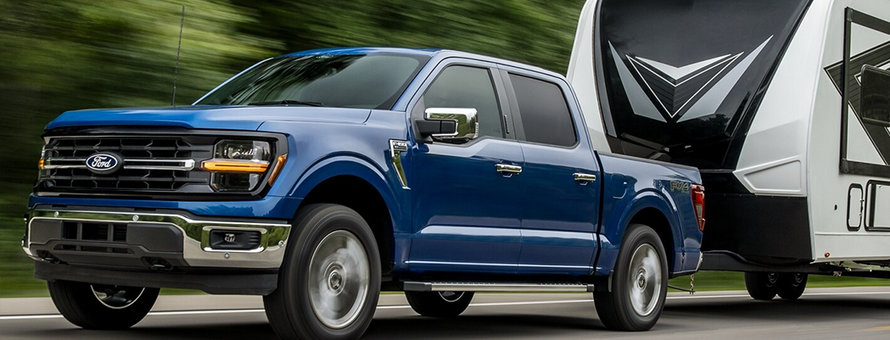 Découvrez notre guide sur la capacité de remorquage et de chargement des pick-up Ford 2024