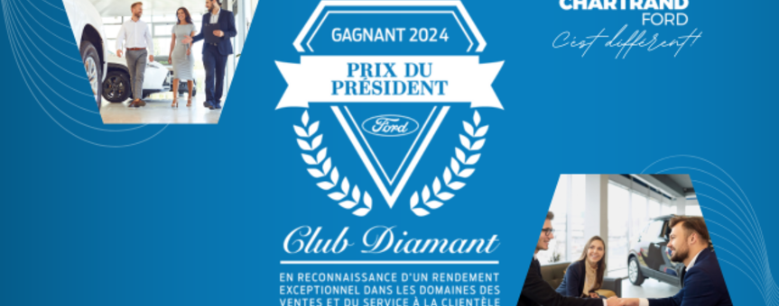 President's Award - Diamond Club 2024